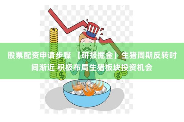 股票配资申请步骤 【研报掘金】生猪周期反转时间渐近 积极布局生猪板块投资机会