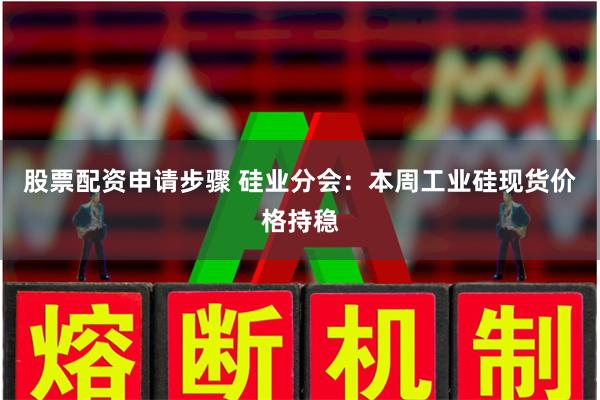 股票配资申请步骤 硅业分会：本周工业硅现货价格持稳