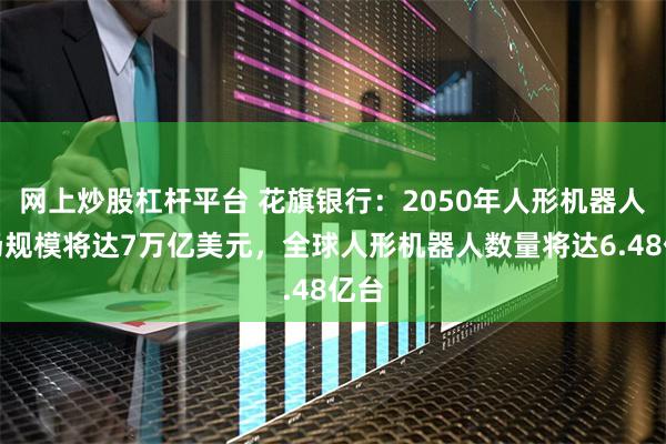 网上炒股杠杆平台 花旗银行：2050年人形机器人市场规模将达7万亿美元，全球人形机器人数量将达6.48亿台